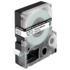 Лента Epson C53S654016 LK-4WBW9 Повышенной адгезии 12мм, Бел./Черн., 9м