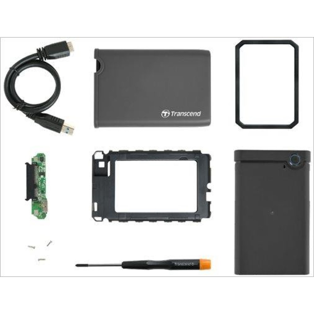 Бокс для SSD Transcend TS0GSJ25CK3 Бокс для SSD Transcend TS0GSJ25CK3