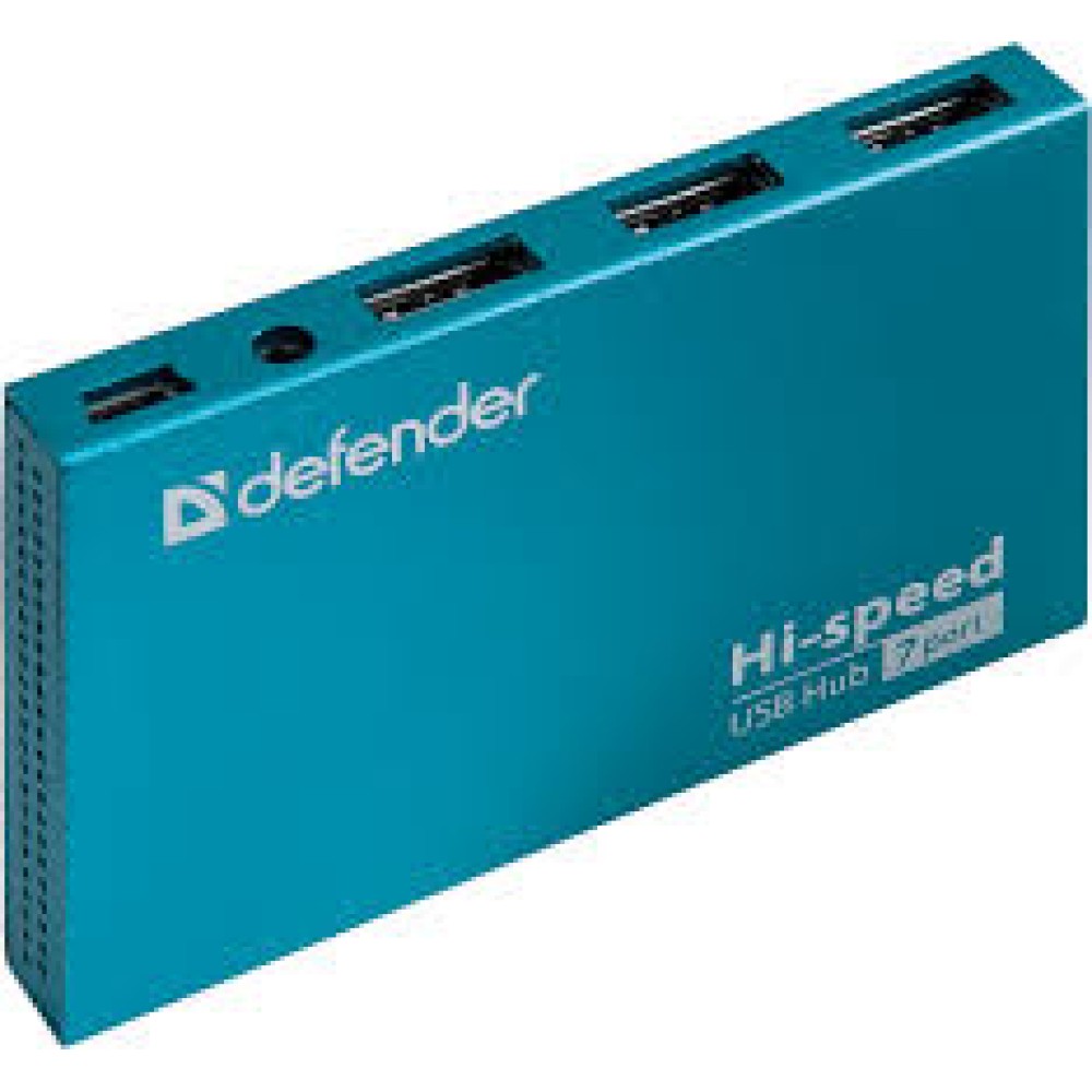 Разветвитель Defender Septima Slim USB2.0, 7портов HUB