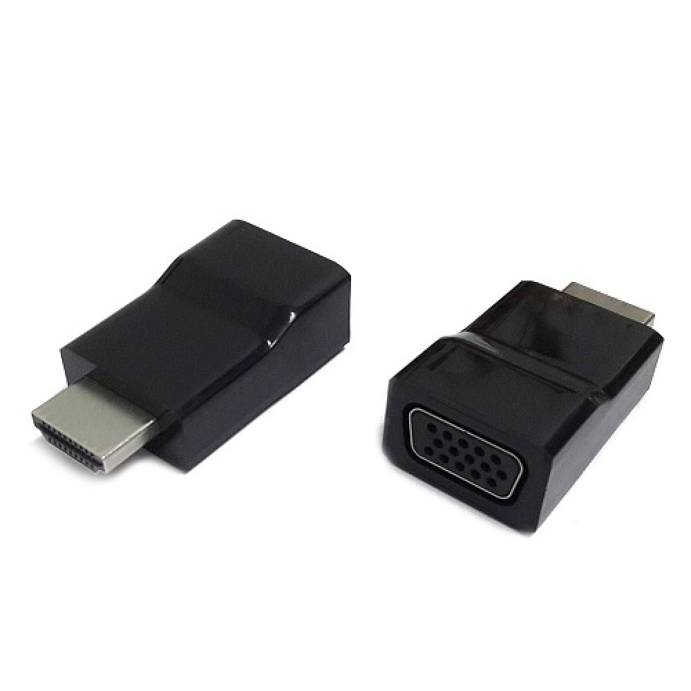 Переходник HDMI-VGA Cablexpert A-HDMI-VGA-001, 19M/15F Переходник HDMI-VGA Cablexpert A-HDMI-VGA-001, 19M/15F