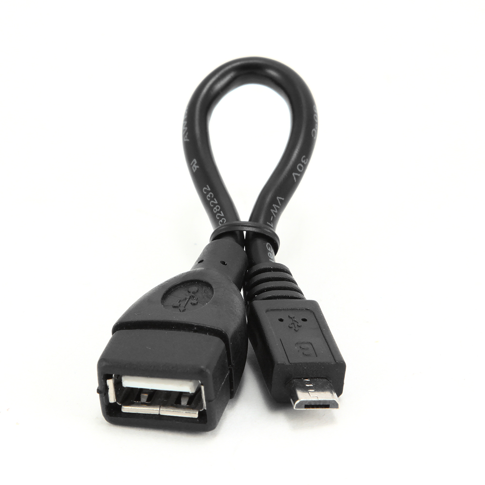 Кабель переходник Cablexpert USB 2.0 OTG A-OTG-AFBM-001 USB-MicroUSB, 0.15м, пакет Кабель переходник Cablexpert USB 2.0 OTG A-OTG-AFBM-001 USB-MicroUSB, 0.15м, пакет