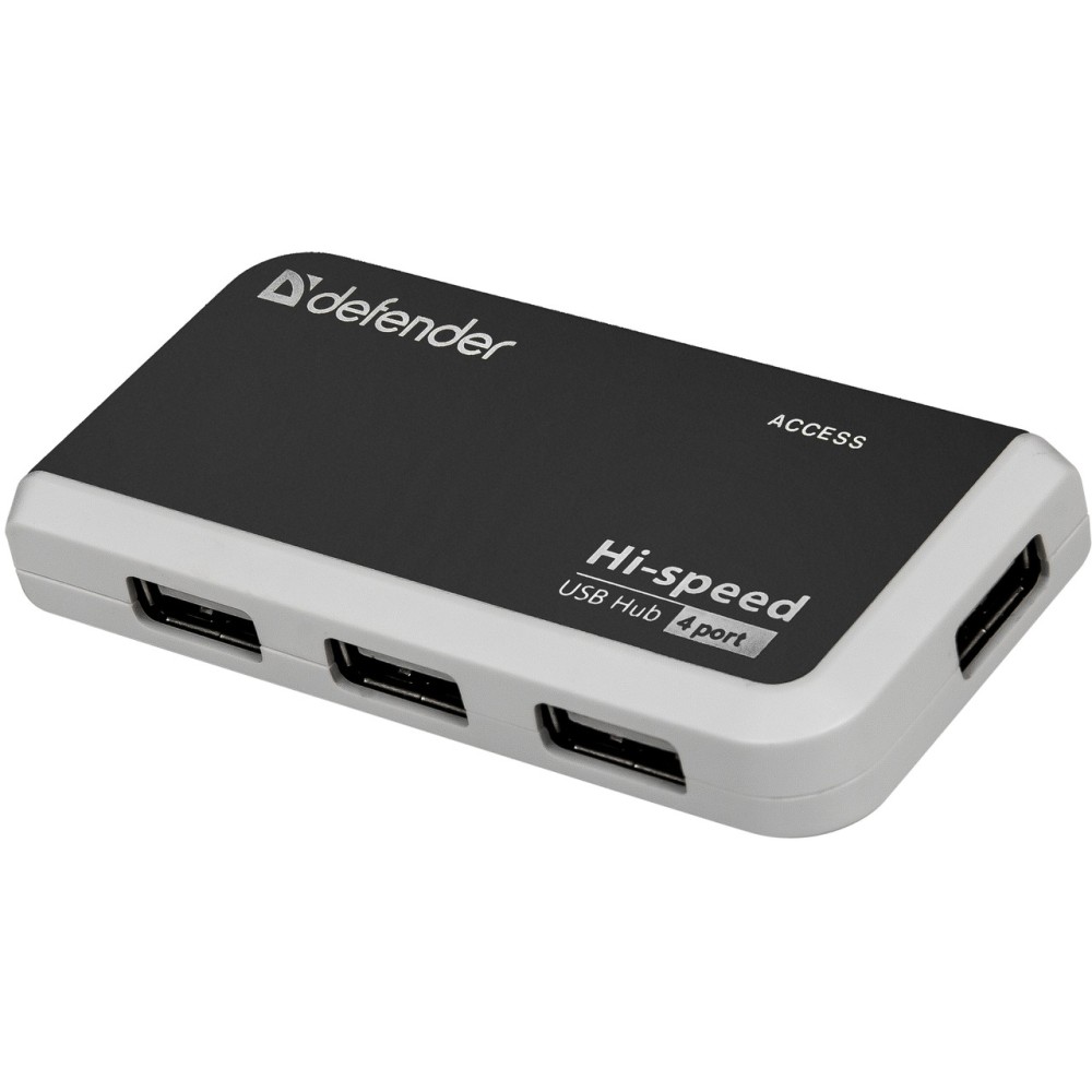 Разветвитель Defender Quadro Infix USB2.0, 4порта HUB