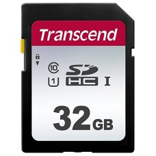 Карта памяти SD 32GB Class 10 U1 Transcend TS32GSDC300S Карта памяти SD 32GB Class 10 U1 Transcend TS32GSDC300S