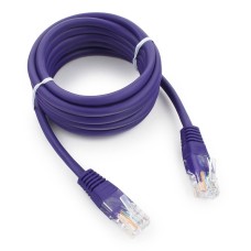 Патч-корд UTP Cablexpert PP12-2M/V кат.5e, 2м, литой, многожильный (фиолетовый) Патч-корд UTP Cablexpert PP12-2M/V кат.5e, 2м, литой, многожильный (фиолетовый)