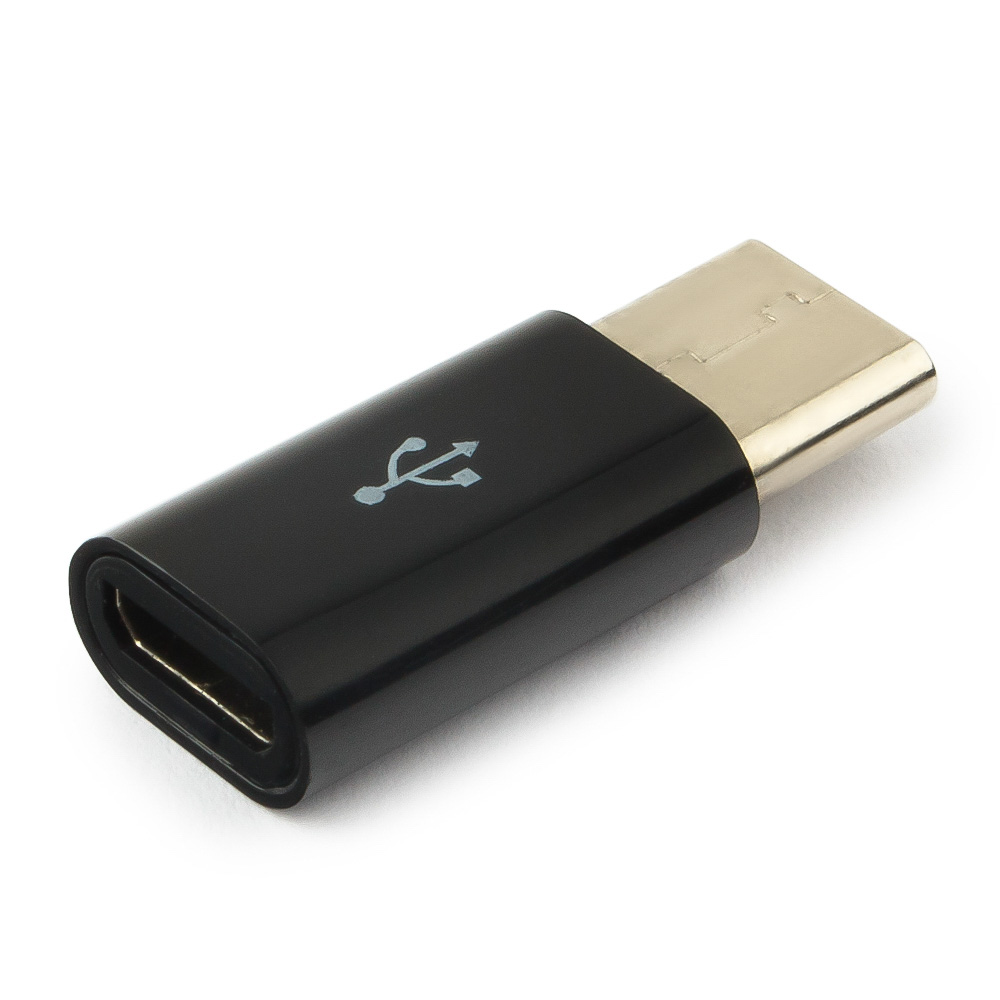 Переходник USB Cablexpert A-USB2-CMmF-01, USB Type-C (папа) - Micro USB (мама), пакет Переходник USB Cablexpert A-USB2-CMmF-01, USB Type-C (папа) - Micro USB (мама), пакет