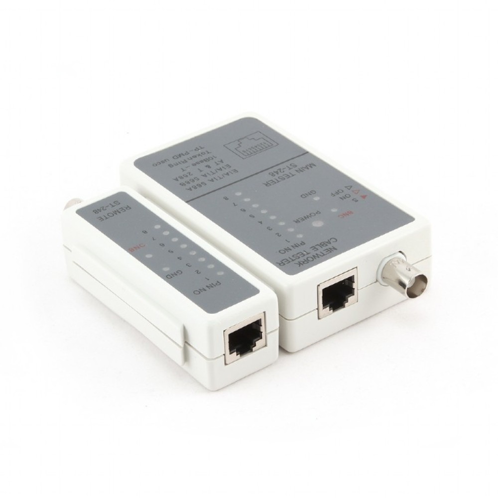 Тестер LAN Cablexpert NCT-1, для RJ-45, RG-58 Тестер LAN Cablexpert NCT-1, для RJ-45, RG-58