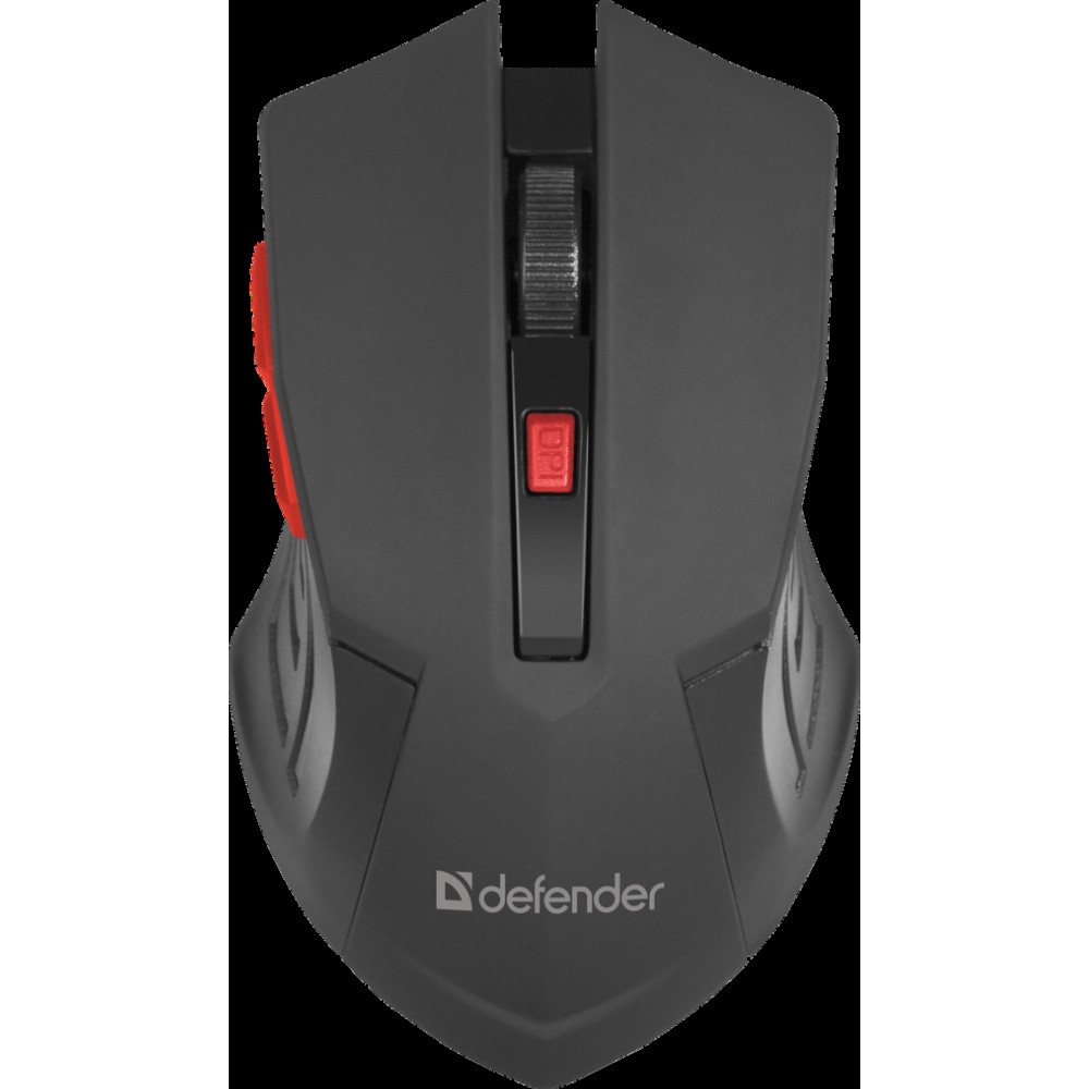 Мышь беспроводная Defender Accura MM-275 черный-красный Мышь беспроводная Defender Accura MM-275 черный-красный