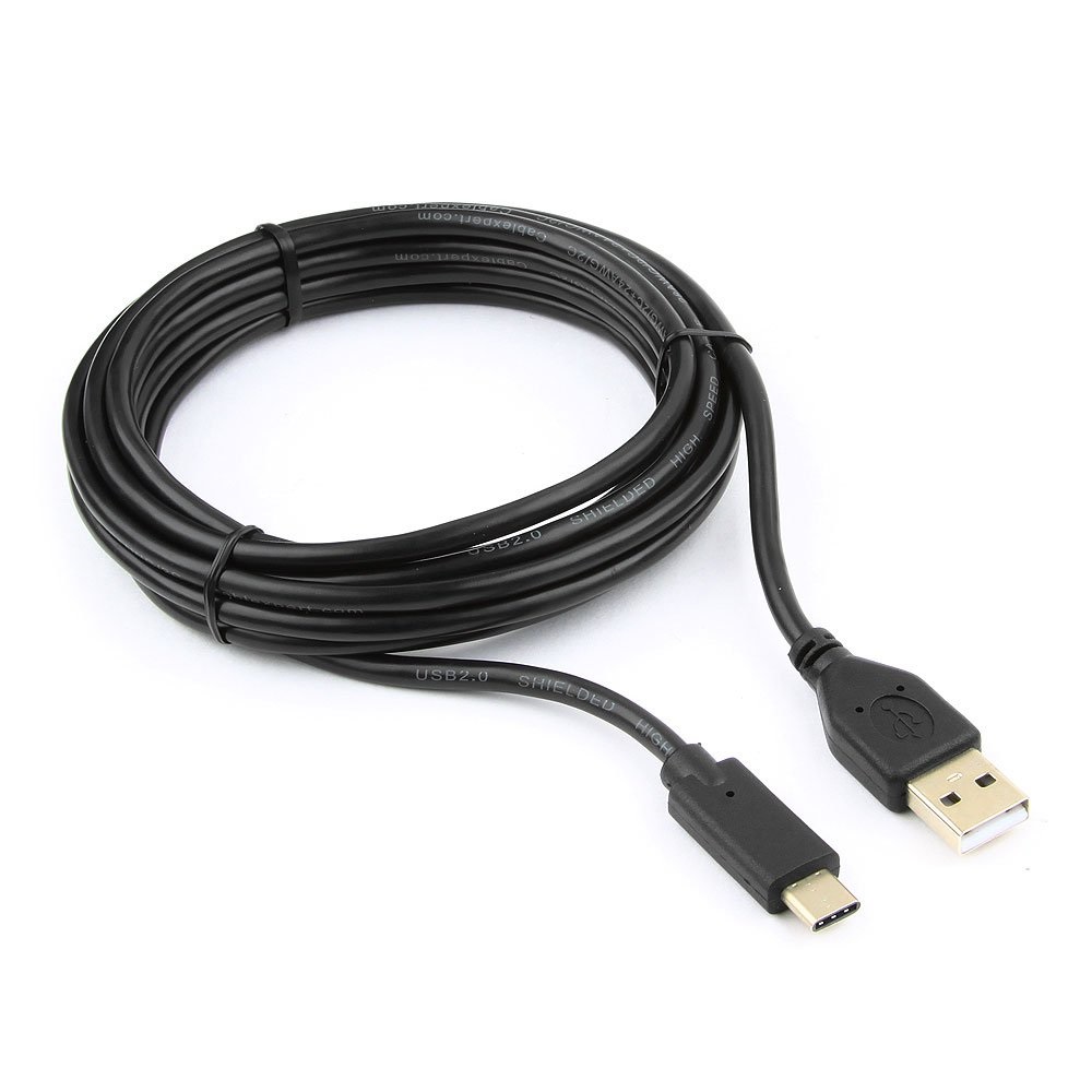 Кабель USB Cablexpert CCP-USB2-AMCM-10, USB2.0 AM/USB Type-C, 3м, пакет Кабель USB Cablexpert CCP-USB2-AMCM-10, USB2.0 AM/USB Type-C, 3м, пакет