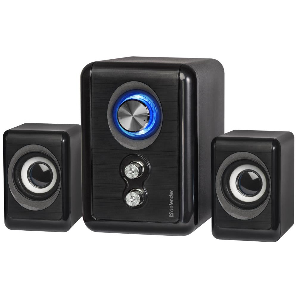 Компактная акустика 2.1 Defender V11 11 Вт, питание от USB, черный Компактная акустика 2.1 Defender V11 11 Вт, питание от USB, черный
