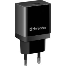 Зарядное устройство сетевое Defender EPA-10, 1хUSB, 5V/2.1А, черный Зарядное устройство сетевое Defender EPA-10, 1хUSB, 5V/2.1А, черный