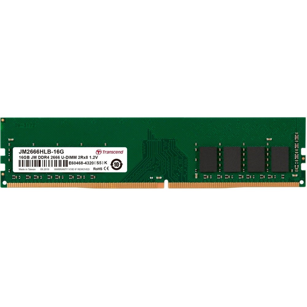 Память оперативная DDR4 Desktop Transcend JM2666HLB-16G Память оперативная DDR4 Desktop Transcend JM2666HLB-16G