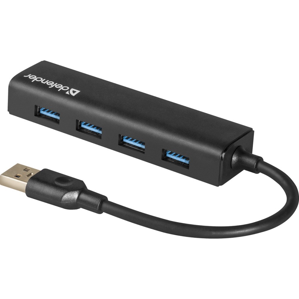Разветвитель Defender Quadro Express USB3.0, 4 порта Разветвитель Defender Quadro Express USB3.0, 4 порта