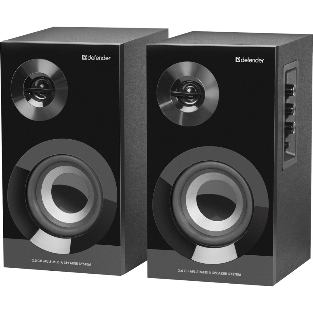 Компактная акустика 2.0 Defender Aurora S40 BT черный Компактная акустика 2.0 Defender Aurora S40 BT черный