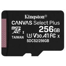 Карта памяти MicroSD 256GB Class 10 UHS-I Kingston SDCS2/256GBSP