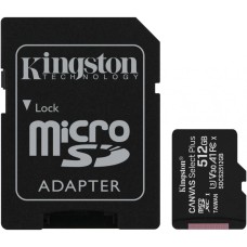 Карта памяти MicroSD 512GB Class 10 UHS-I Kingston SDCS2/512GB