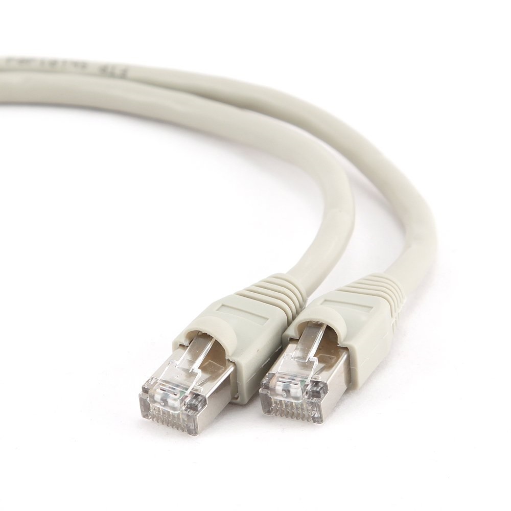 Патч-корд FTP Cablexpert PP6-5m кат.6, 5м, литой, многожильный (серый) Патч-корд FTP Cablexpert PP6-5m кат.6, 5м, литой, многожильный (серый)