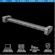 Разветвитель Trust Dalyx Aluminium 10-in-1 USB-C