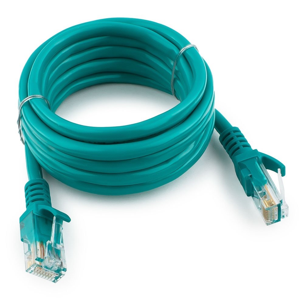 Патч-корд UTP Cablexpert PP12-2M/G кат.5e, 2м, литой, многожильный (зелёный) Патч-корд UTP Cablexpert PP12-2M/G кат.5e, 2м, литой, многожильный (зелёный)