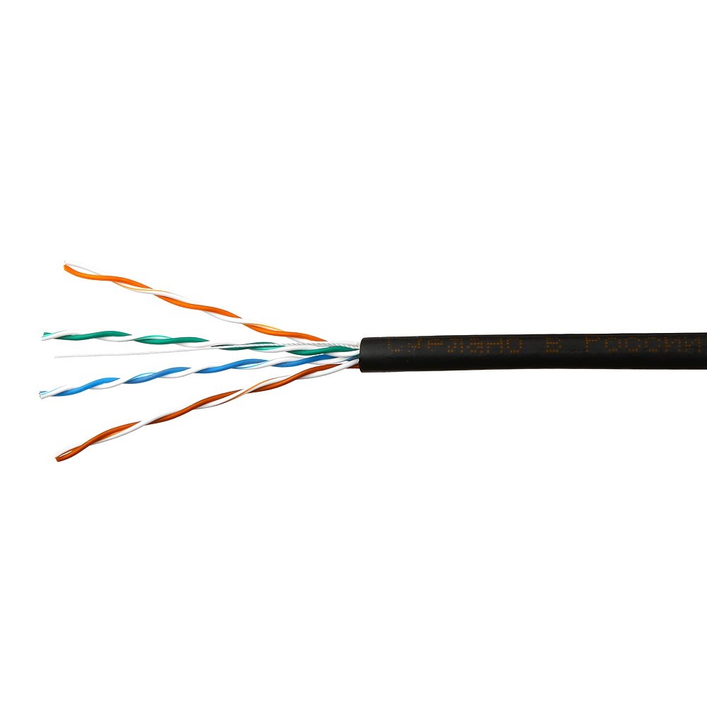 Кабель SkyNet Light UTP outdoor 4x2x0,46, медный, FLUKE TEST, кат.5e, однож., 305 м, box, черный Кабель SkyNet Light UTP outdoor 4x2x0,46, медный, FLUKE TEST, кат.5e, однож., 305 м, box, черный