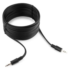 Кабель аудио Cablexpert CCA-404-5M, джек3.5 / джек3.5, 5.м черный