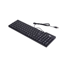 Клавиатура проводная Ritmix RKB-100 черный
