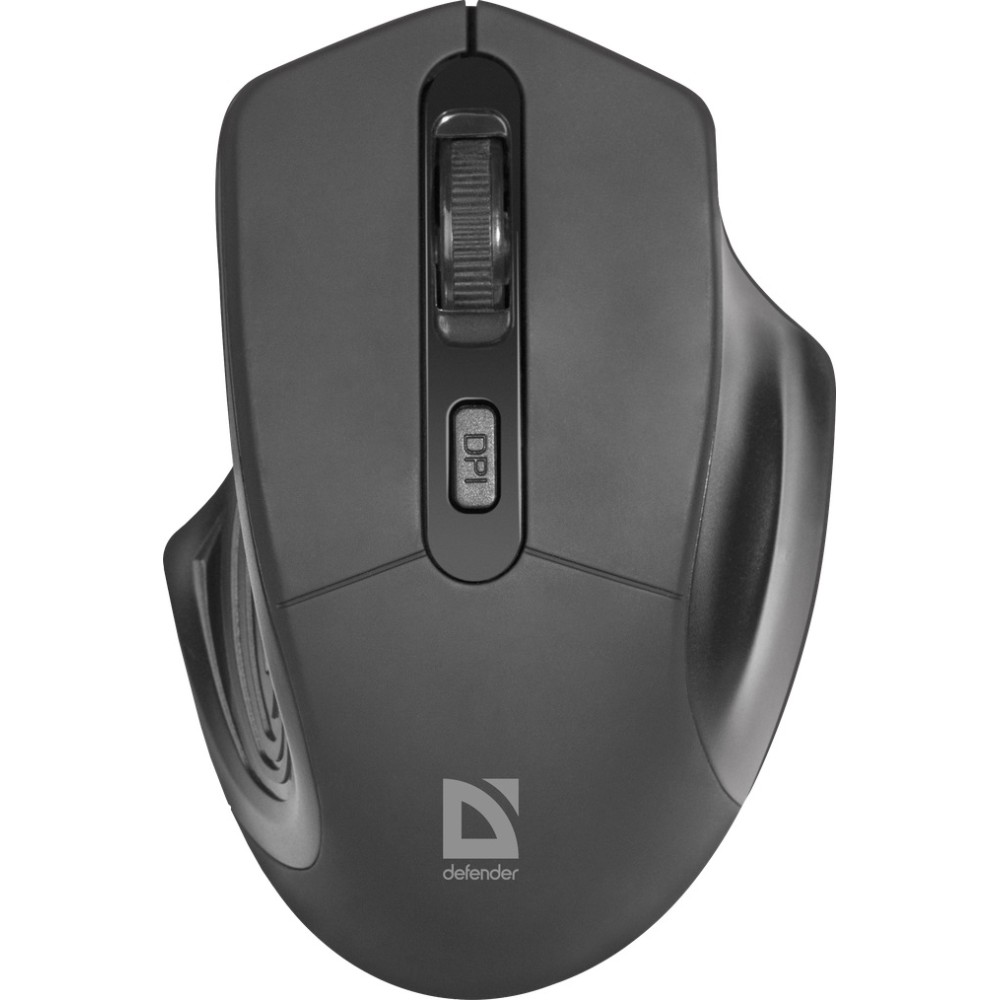 Мышь беспроводная Defender Datum MB-345 черный,4 кнопки, 800-1600 dpi Мышь беспроводная Defender Datum MB-345 черный,4 кнопки, 800-1600 dpi