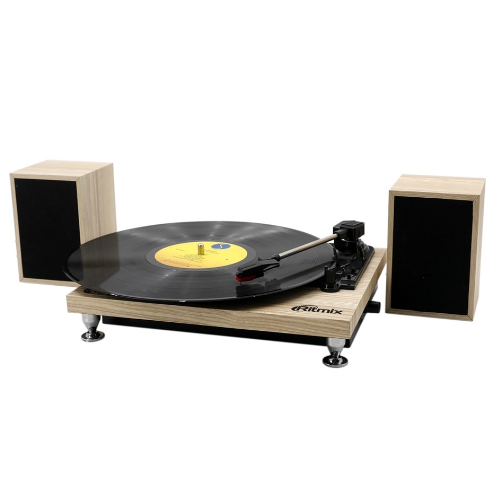 Проигрыватель виниловый Ritmix LP-240 светлое дерево Проигрыватель виниловый Ritmix LP-240 светлое дерево