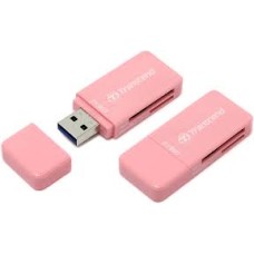 Кардридер Transcend TS-RDF5R, USB3.0 SD/microSD розовый