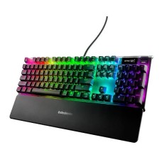 Клавиатура игровая Steelseries  Apex 7 (Red Switch) RU 64642 черный