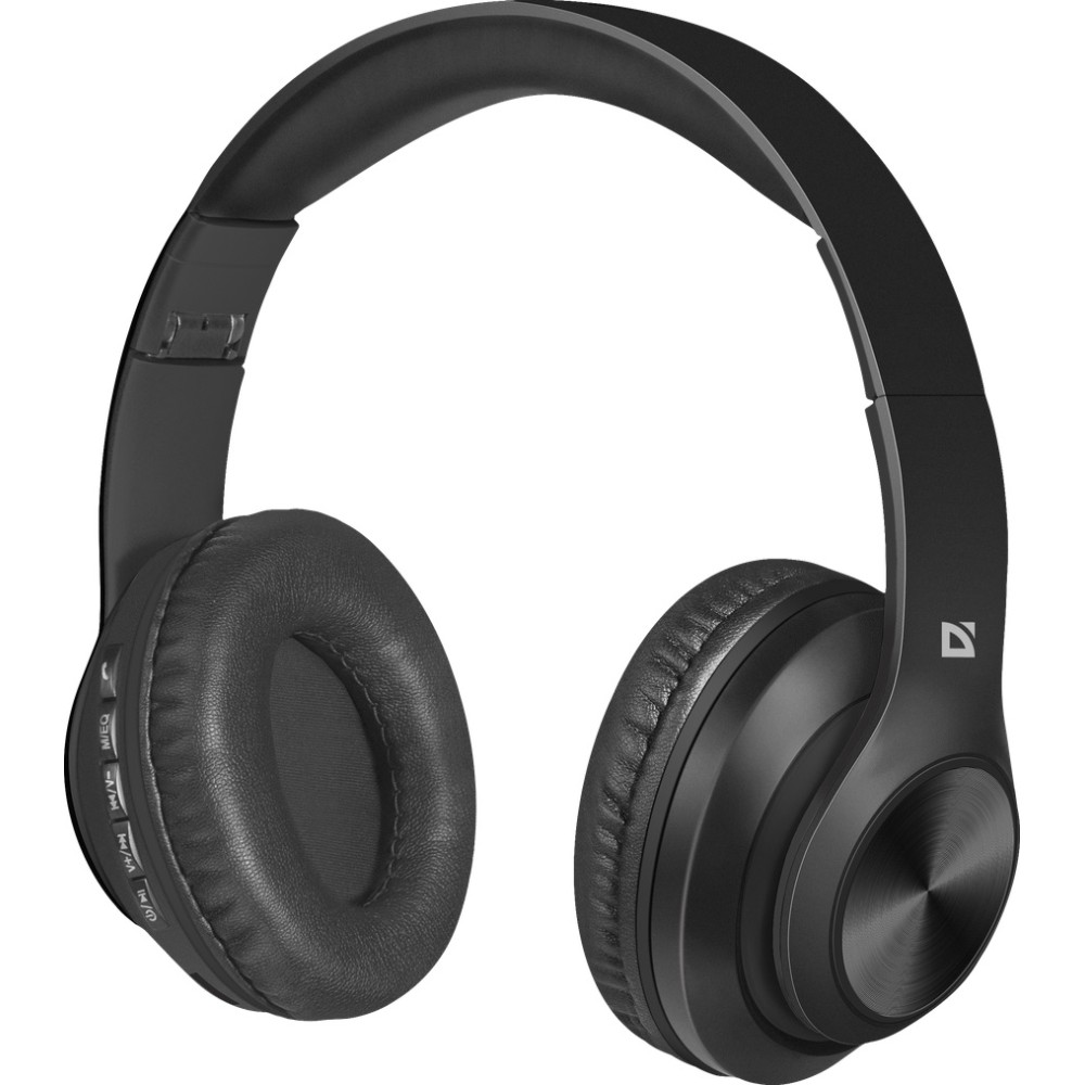 Наушники-гарнитура беспроводные Defender FreeMotion B552 черный, BT Наушники-гарнитура беспроводные Defender FreeMotion B552 черный, BT