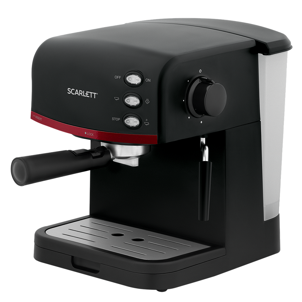 Кофеварка рожковая Scarlett SC-CM33017 чёрный