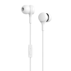 Наушники-вкладыши проводные Olmio Budz белый Наушники-вкладыши проводные Olmio Budz белый