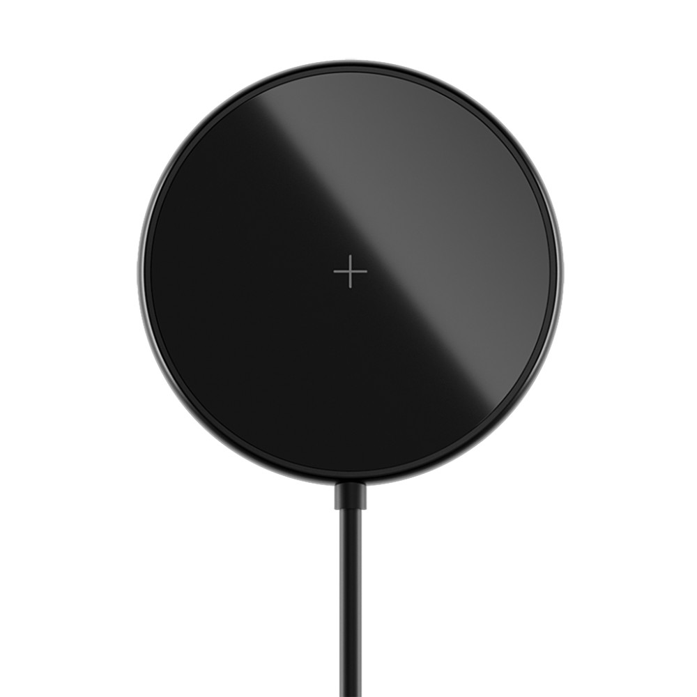 Беспроводное зарядное устройство Olmio MagCharge QI 15W черный Беспроводное зарядное устройство Olmio MagCharge QI 15W черный