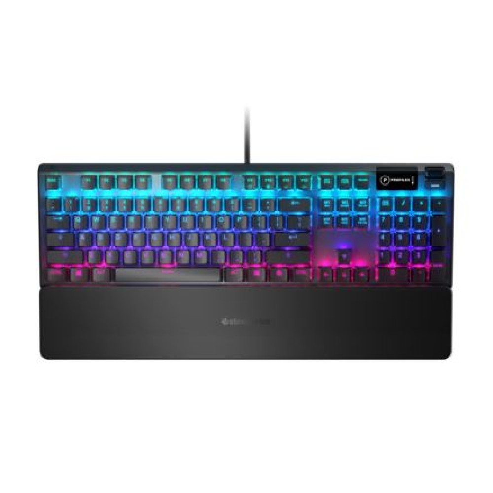 Клавиатура игровая Steelseries Apex 5 US 64532 черный