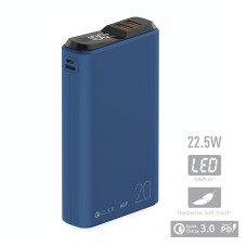 Зарядное устройство Power bank Olmio QS-20, 20000mAh, синий