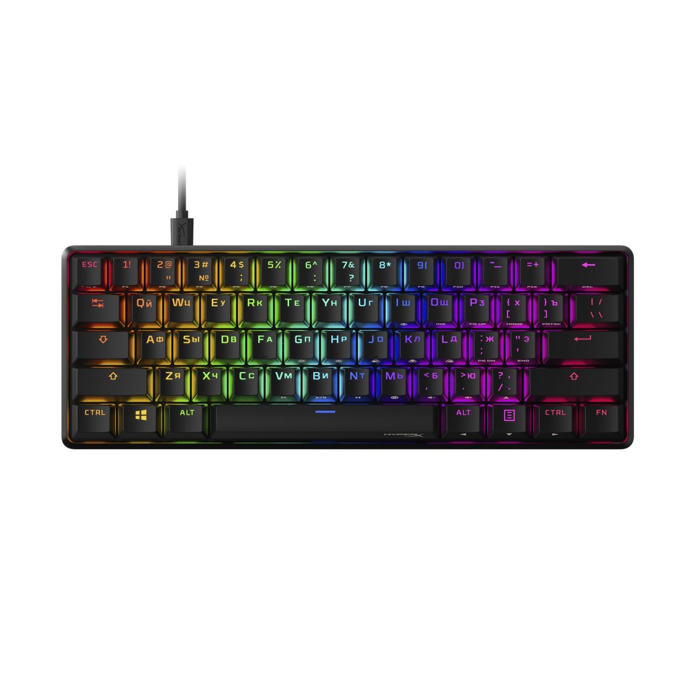 Клавиатура игровая HyperX Alloy Origins 60 HKBO1S-RB-RU/G (4P5N0AA#ACB) Клавиатура игровая HyperX Alloy Origins 60 HKBO1S-RB-RU/G (4P5N0AA#ACB)