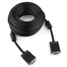 Кабель VGA Premium Cablexpert CC-PPVGA-10, 15M/15M, 3.0м, двойной экран, феррит.кольца, пакет Кабель VGA Premium Cablexpert CC-PPVGA-10, 15M/15M, 3.0м, двойной экран, феррит.кольца, пакет