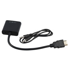 Кабель HDMI -> VGA Cablexpert A-HDMI-VGA-03, 19M/15F, длина 15см, аудиовыход Jack3.5