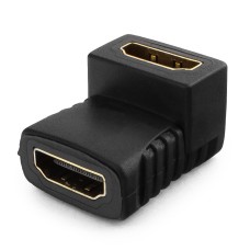 Переходник HDMI <-> HDMI Cablexpert A-HDMI-FFL, 19F/19F, угловой, золотые разъемы, пакет Переходник HDMI <-> HDMI Cablexpert A-HDMI-FFL, 19F/19F, угловой, золотые разъемы, пакет