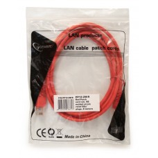 Патч-корд UTP Cablexpert  PP12-0.5M/R кат.5e, 0.5м, литой, многожильный (красный)