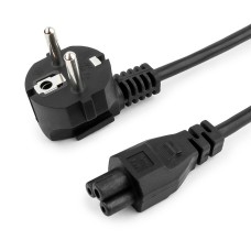 Кабель питания для ноутбуков Cablexpert PC-186-ML12-1M, 1м, Schuko- C5, 10А, пакет Кабель питания для ноутбуков Cablexpert PC-186-ML12-1M, 1м, Schuko- C5, 10А, пакет
