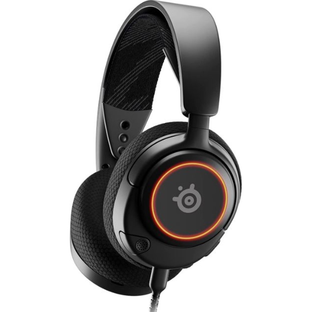 Наушники-гарнитура игровые SteelSeries Arctis Nova 3 61631 черный Наушники-гарнитура игровые SteelSeries Arctis Nova 3 61631 черный