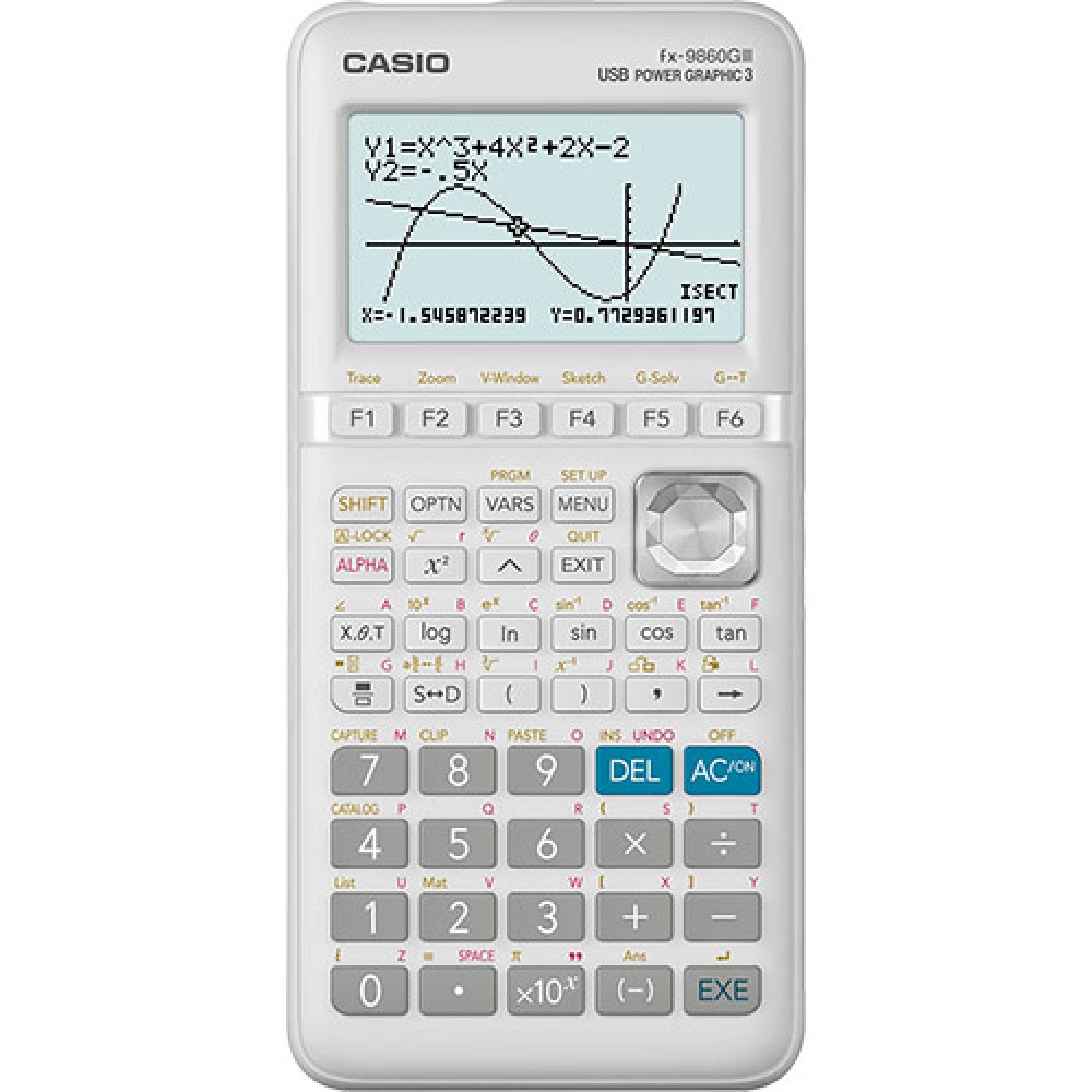 Калькулятор графический CASIO FX-9860GIII-W-ET