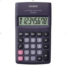 Калькулятор карманный CASIO HL-815L-BK-W-GP