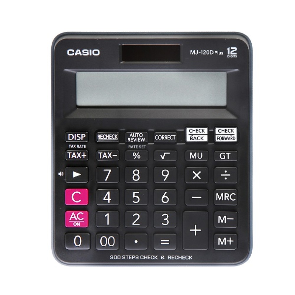 Калькулятор настольный CASIO MJ-120DPLUS-W-EP Калькулятор настольный CASIO MJ-120DPLUS-W-EP
