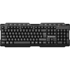 Клавиатура беспроводная Defender Element HB-195 RU черный Клавиатура беспроводная Defender Element HB-195 RU черный