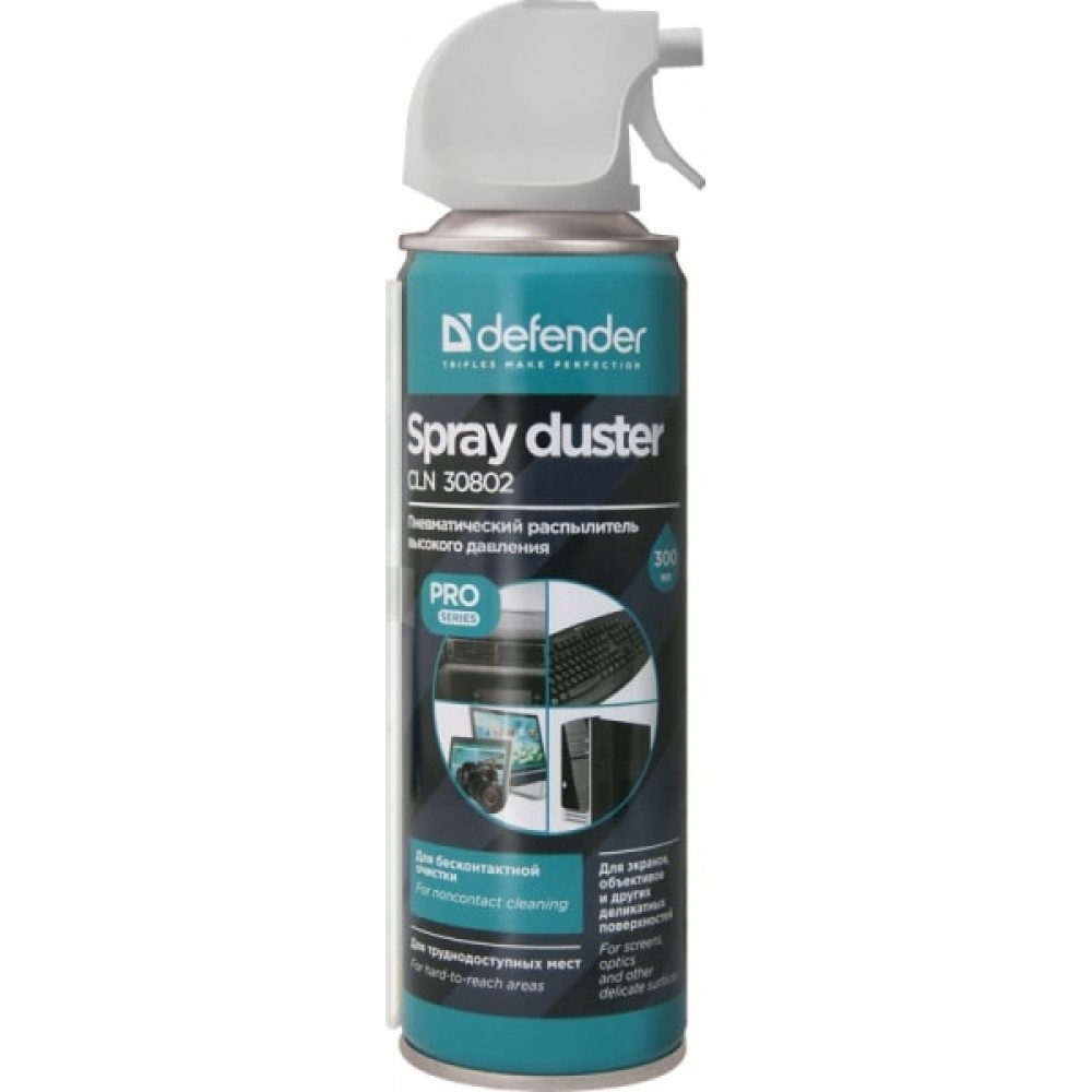 Сжатый воздух Defender CLN 30802 Pro 300мл Сжатый воздух Defender CLN 30802 Pro 300мл