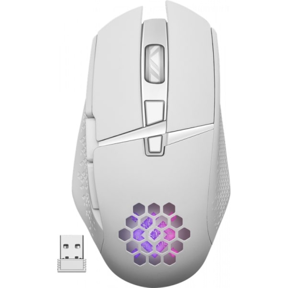 Мышь игровая беспроводная Defender Glory GM-514, LED,7D,400 мАч,3200dpi белый Мышь игровая беспроводная Defender Glory GM-514, LED,7D,400 мАч,3200dpi белый