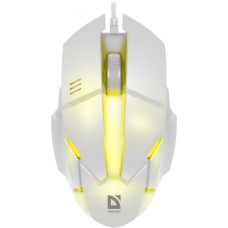 Мышь проводная Defender Host MB-982 7цветов,1000 dpi,белый
