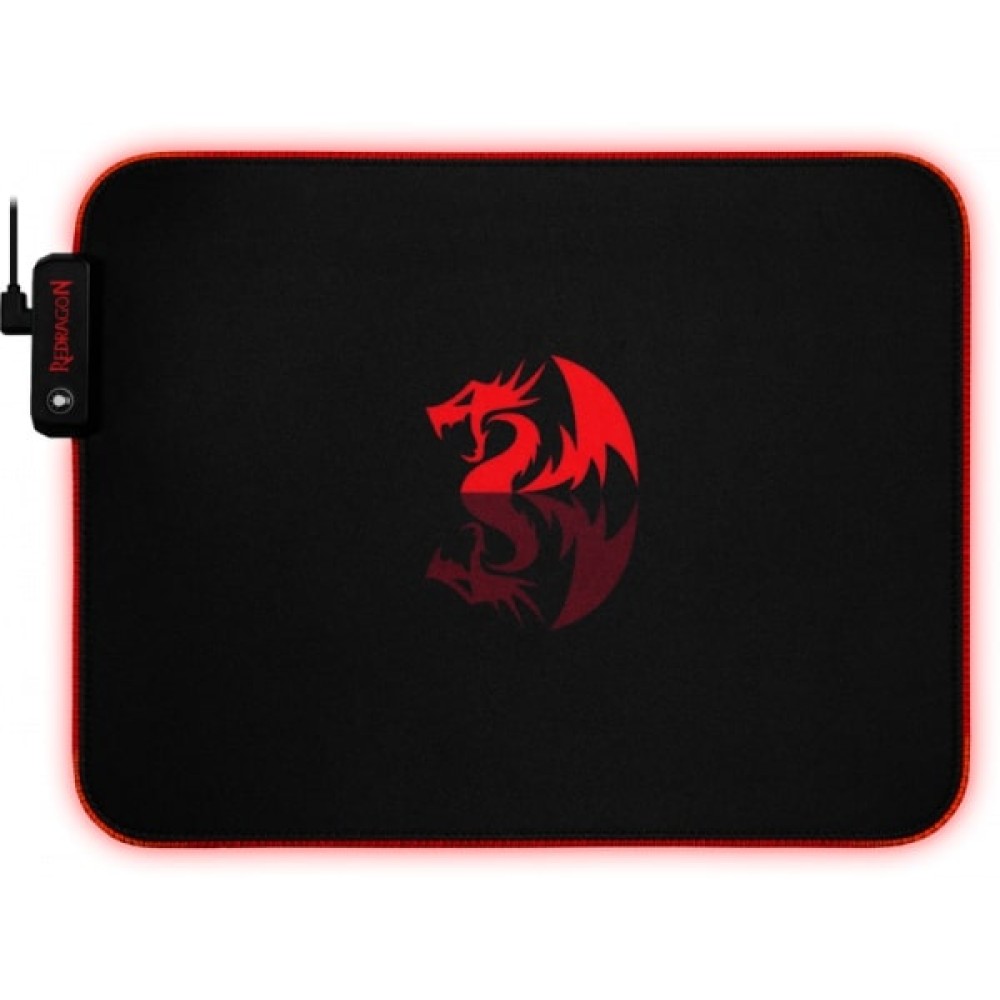 Коврик для мышки игровой Redragon Pluto Подсветка, 330x260x3 мм Коврик для мышки игровой Redragon Pluto Подсветка, 330x260x3 мм
